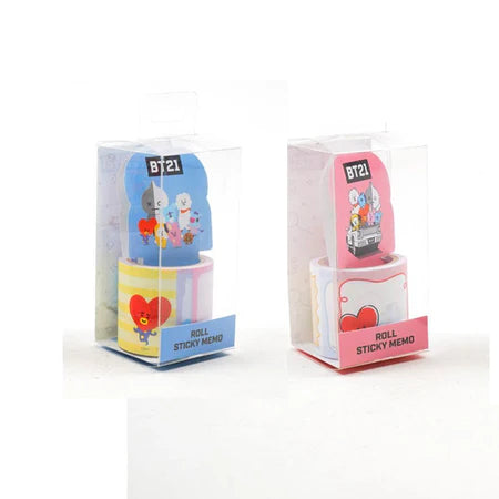 BT21 Roll Sticky Memo