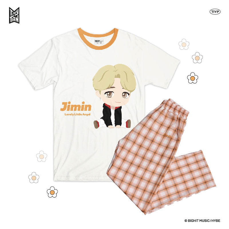 TinyTAN Checked Pattern Loungewear by TIYP - Jimin