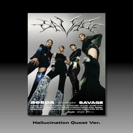 aespa - 1st Mini Album [Savage] (Hallucination Quest ver.)
