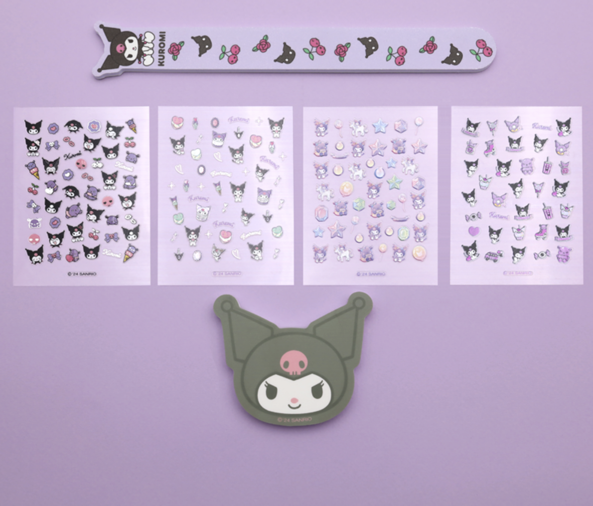 Kuromi Nail Stickers