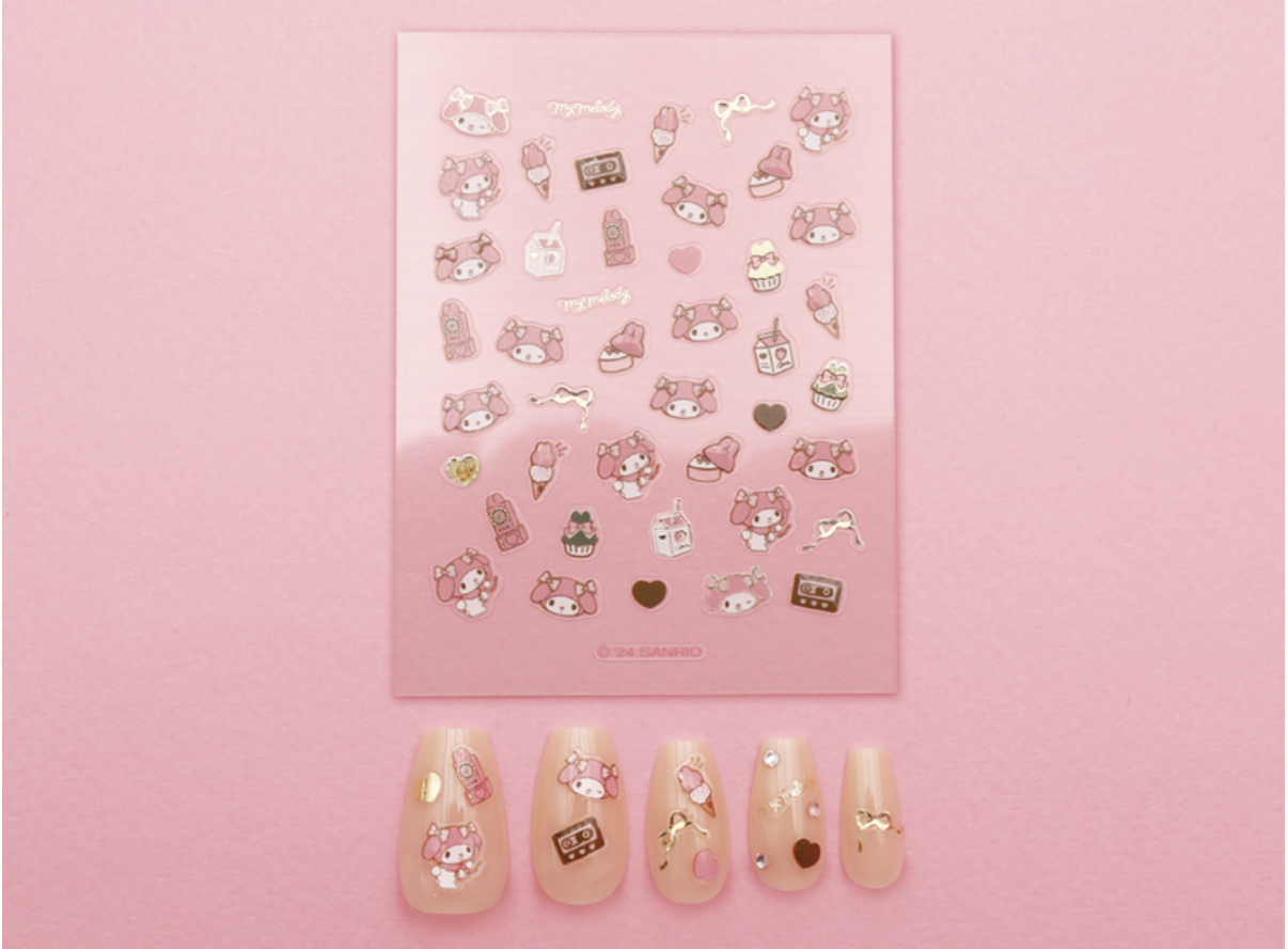 My Melody Nail Stickers