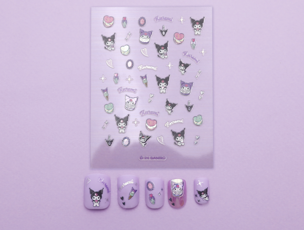 Kuromi Nail Stickers