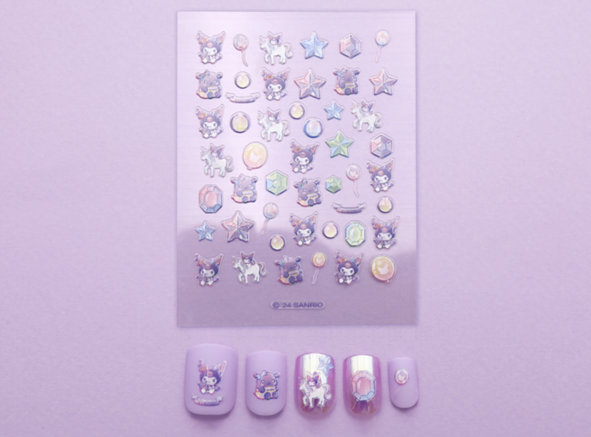 Kuromi Nail Stickers