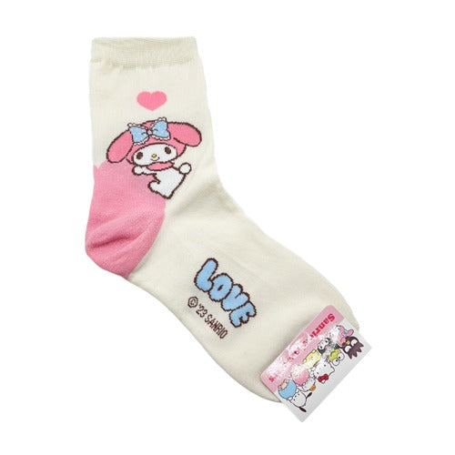 My Melody Big Heart Socks