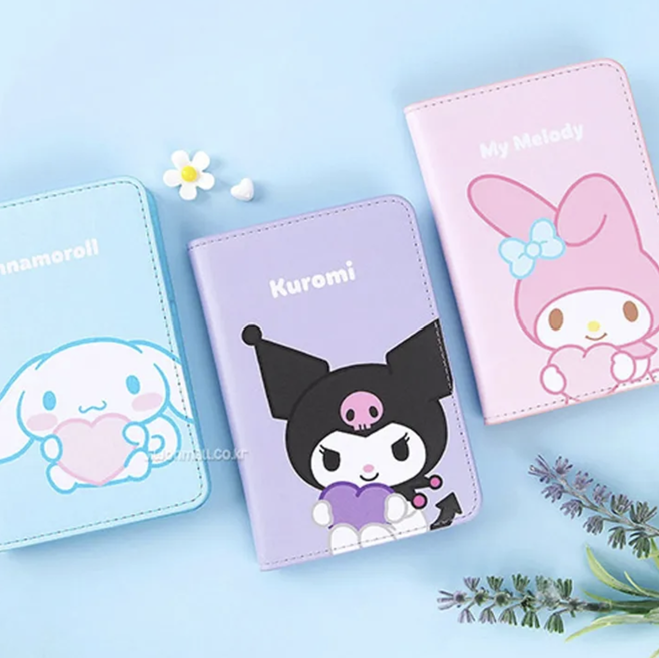 Sanrio Characters Leather Passport Case