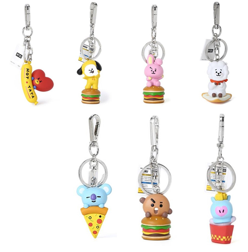 BT21 FIGURE KEYCHAIN