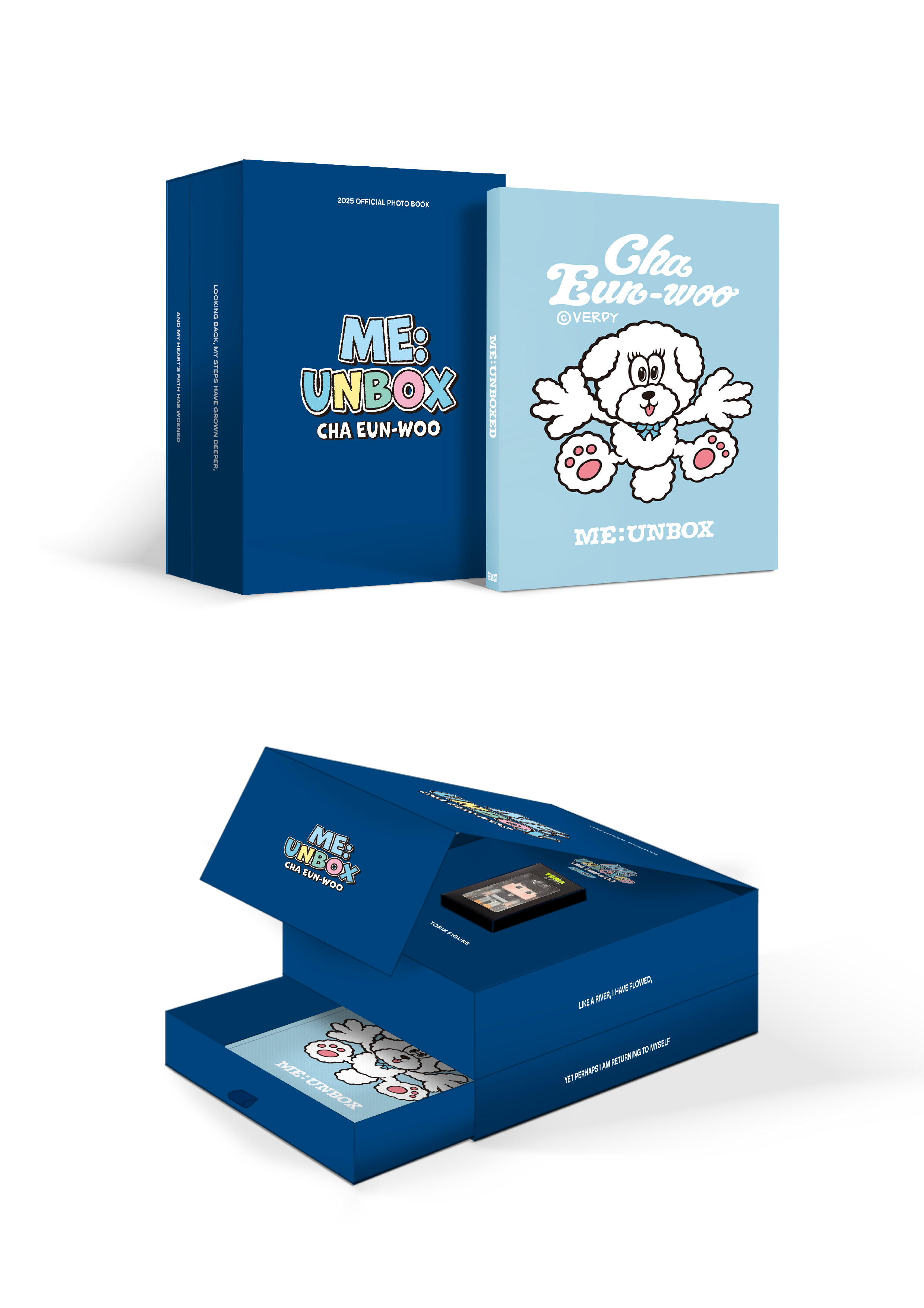 2025 Official Photo Book with VERDY | CHA EUN-WOO ME:UNBOX
