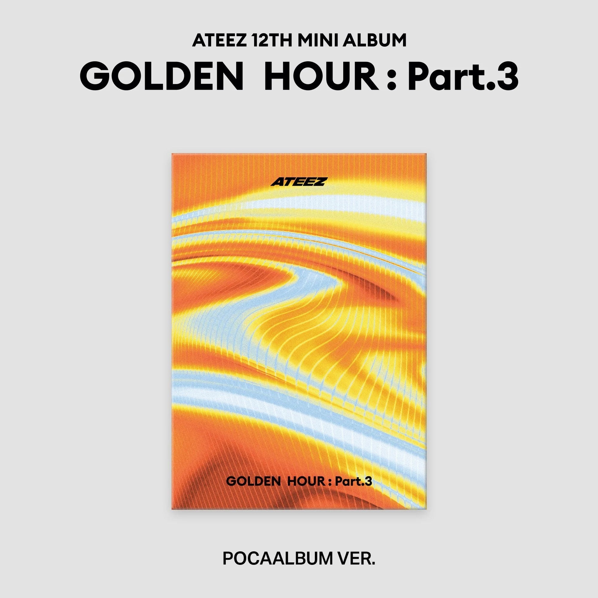【新品未開封 30冊】ATEEZ Golden hour POCA3 ATEEZ [GOLDEN HOUR : Part.3] (POCAALBUM) – KPOP Station