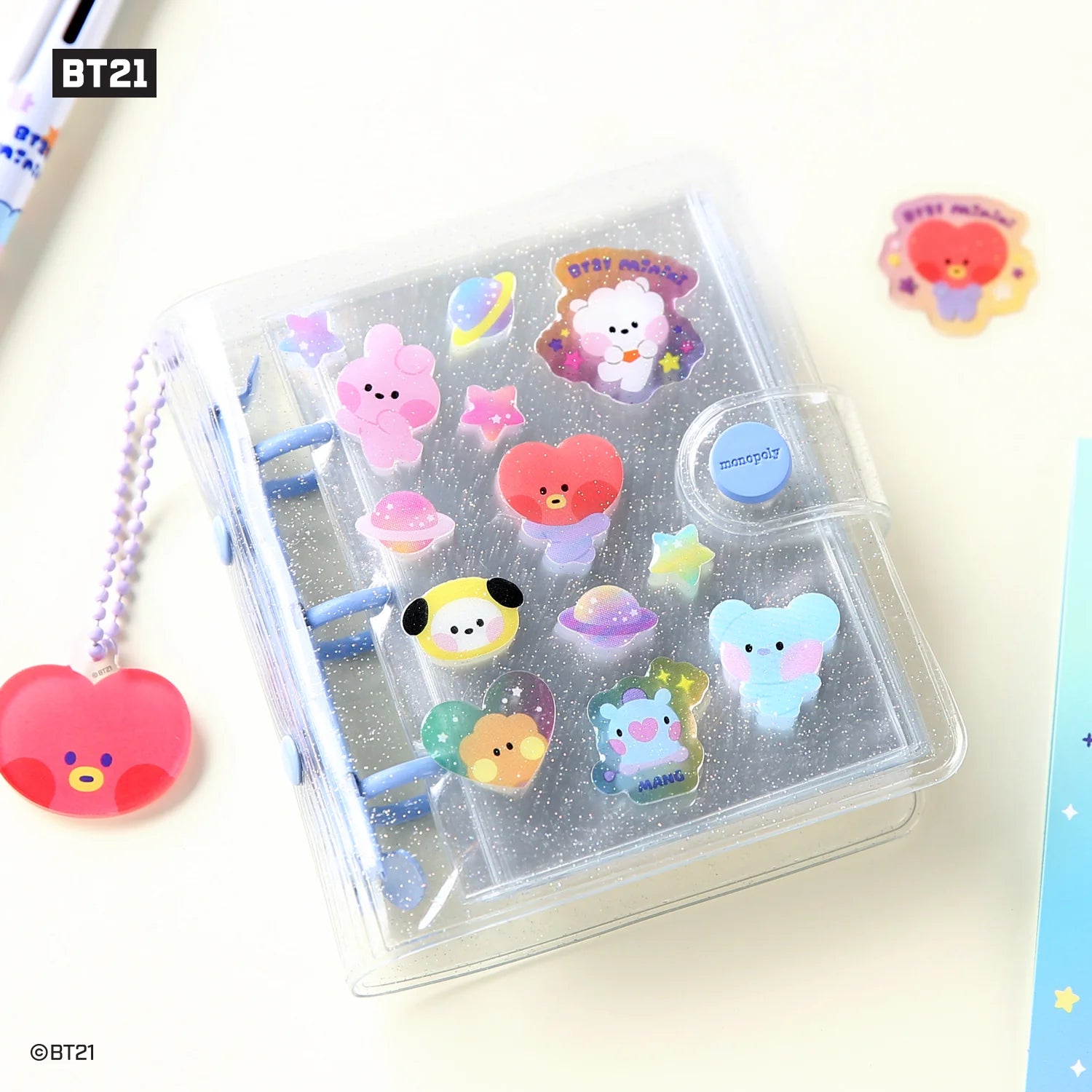 BT21 minini FLAKE STICKER PACK