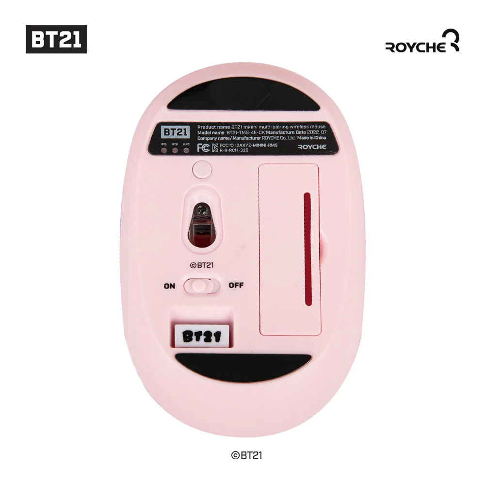 BT21 minini MULTI-PAIRING WIRELESS MOUSE