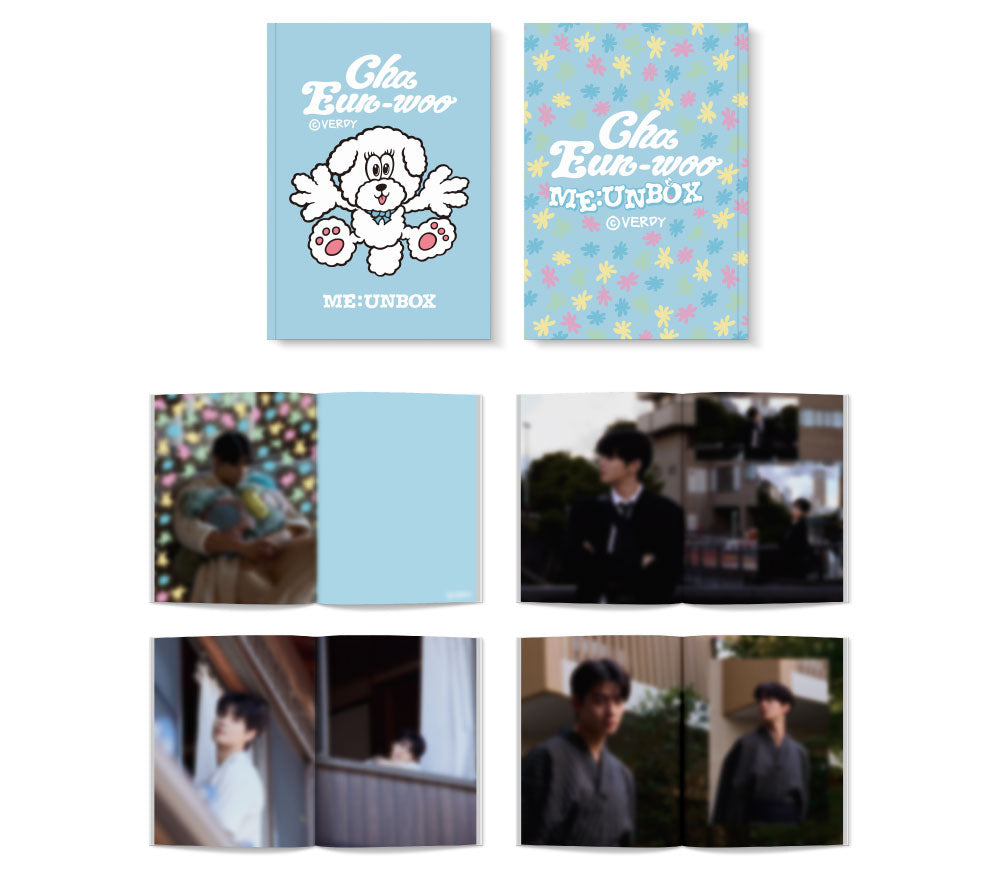2025 Official Photo Book with VERDY | CHA EUN-WOO ME:UNBOX