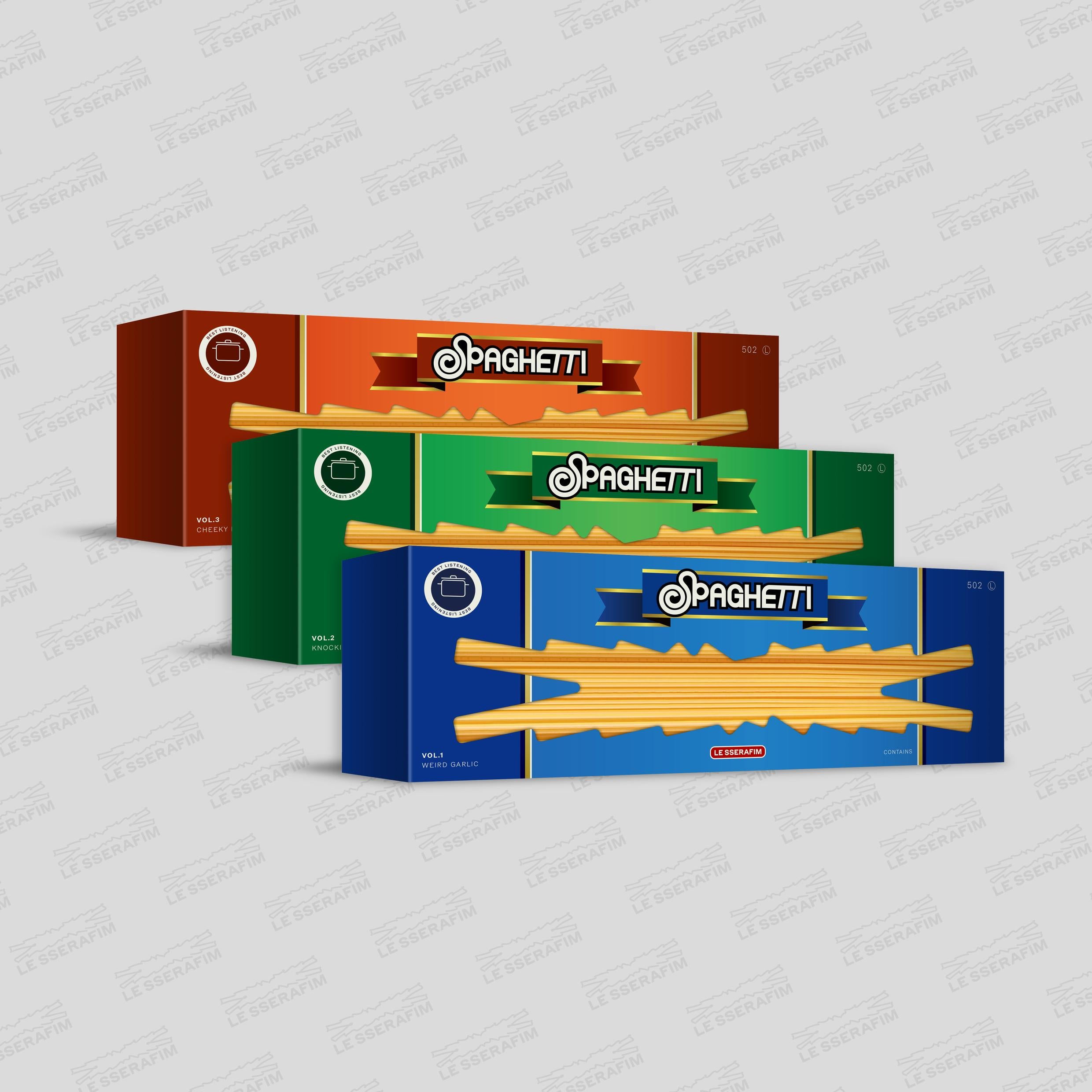 LE SSERAFIM 1st Single Album 'SPAGHETTI' – KPOP Station