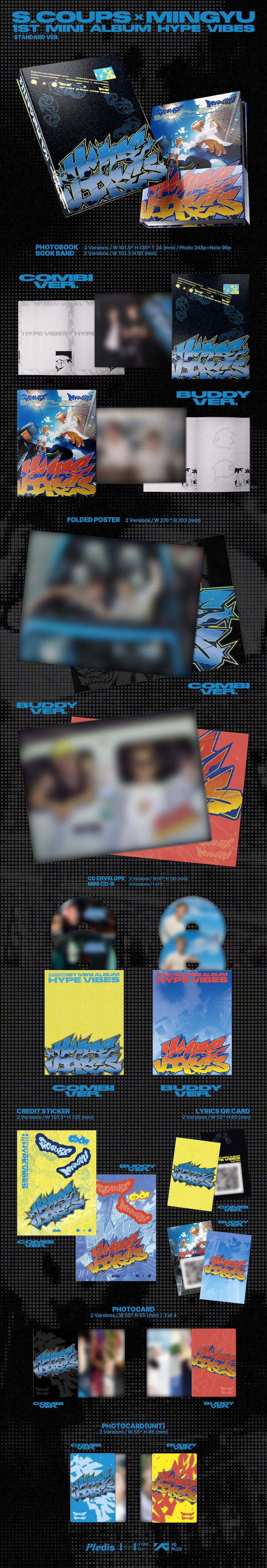 S.COUPS X MINGYU 1st Mini Album ‘HYPE VIBES’