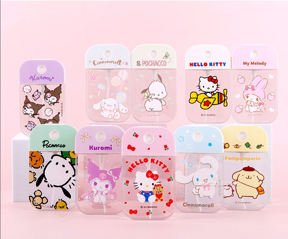 Sanrio Characters Pocket Spray Container
