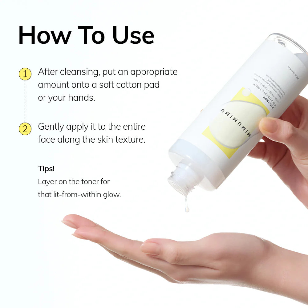 MIMU MIMU Niacindy Brightening Toner 250ml