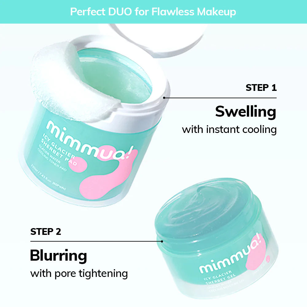 mimmua Icy Glacier Sherbet Pad 220ml (60Pads)
