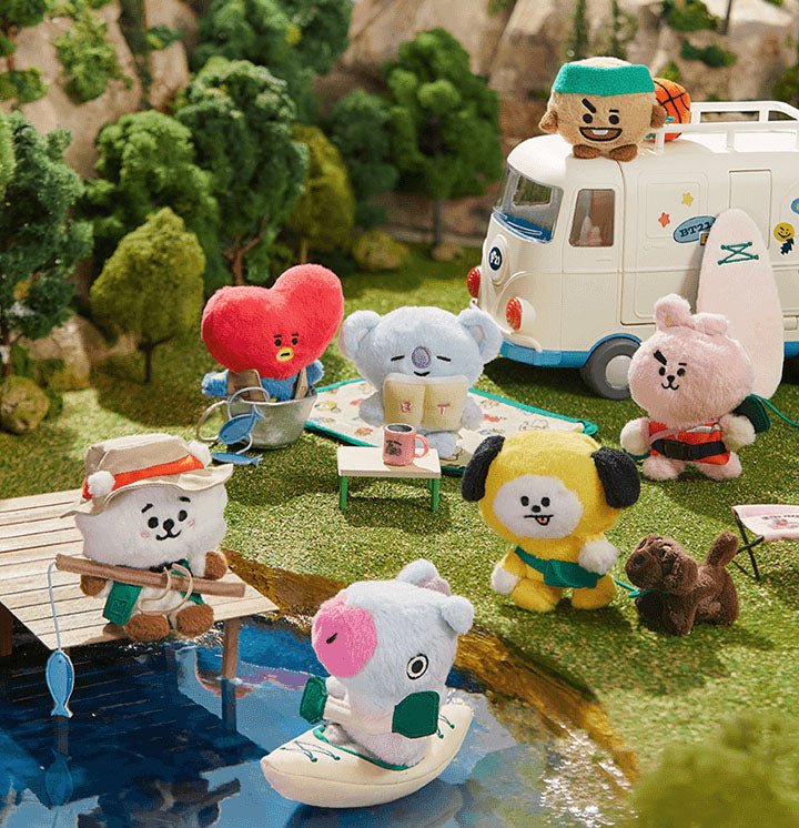 BT21_22 IN THE FOREST MINI PLUSH