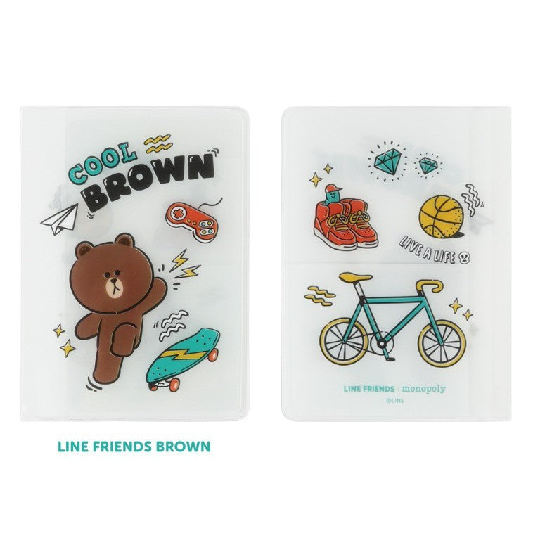 Line Friends Passport Cover