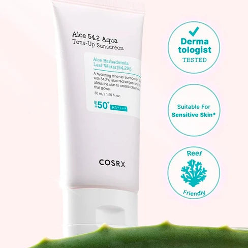 COSRX Aloe 54.2 Aqua Tone-Up Sunscreen