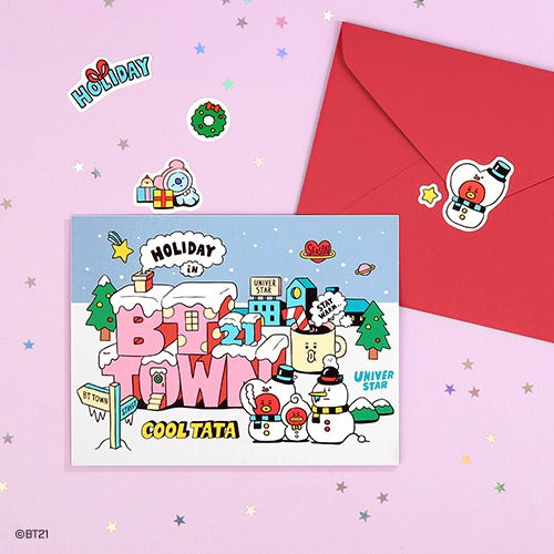 BT Town Holiday Postcard Set