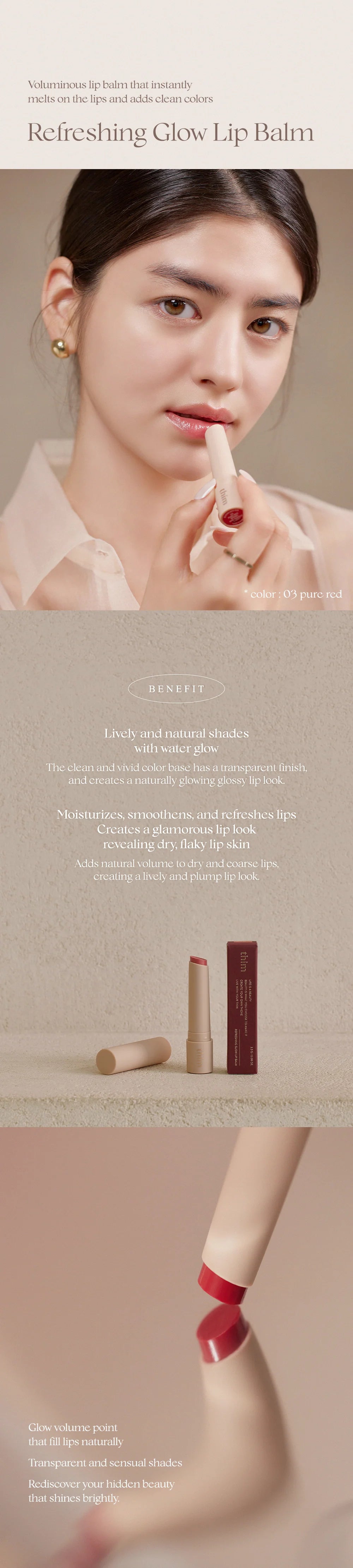 thim Refreshing Glow Lip Balm 2.3g