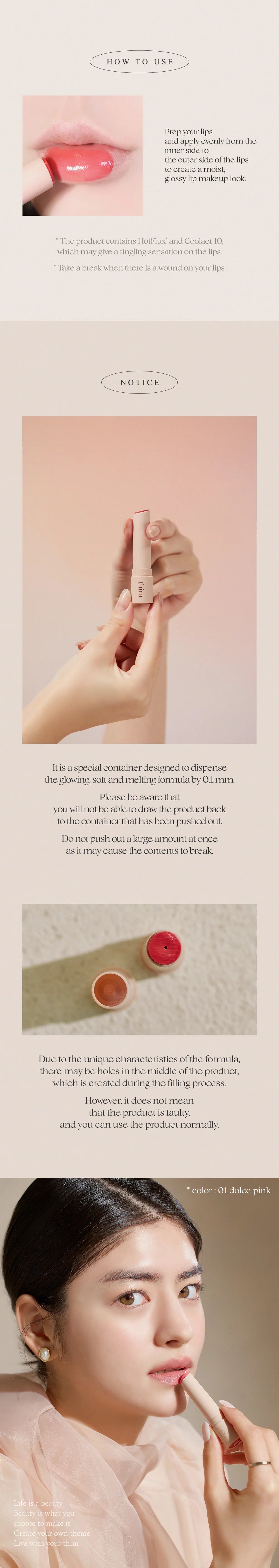 thim Refreshing Glow Lip Balm 2.3g