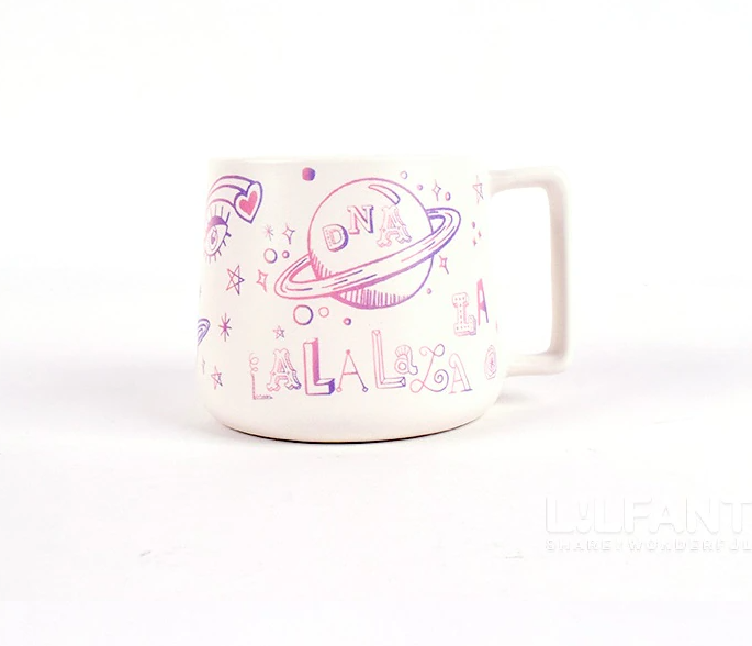 BTS DNA Café Mug Cream