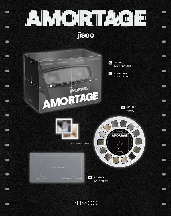 Jisoo Mini Album - AMORTAGE (Reels Ver.)