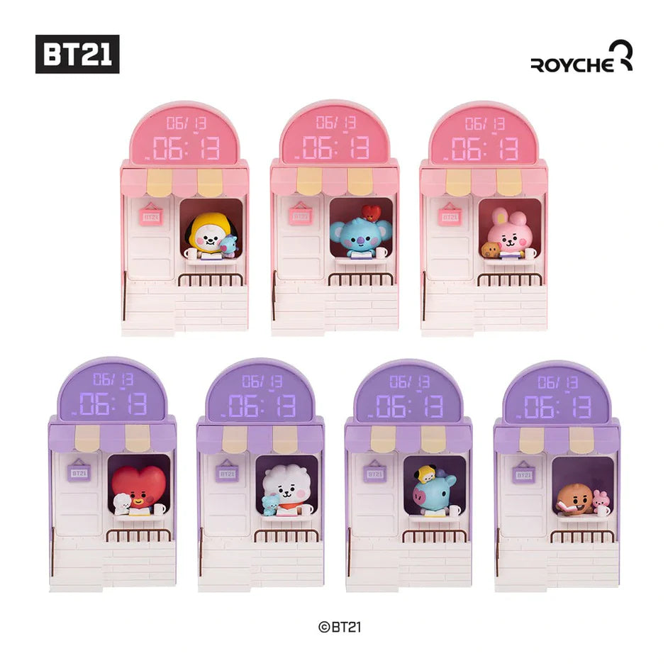 BT21 My Little Buddy Baby Café Clock