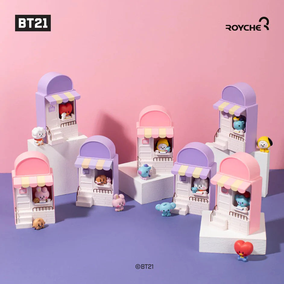 BT21 My Little Buddy Baby Café Clock