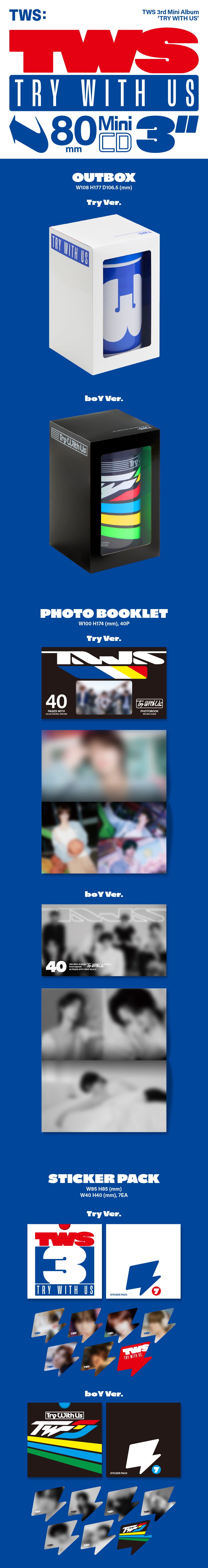 TWS 3rd Mini Album ‘TRY WITH US’