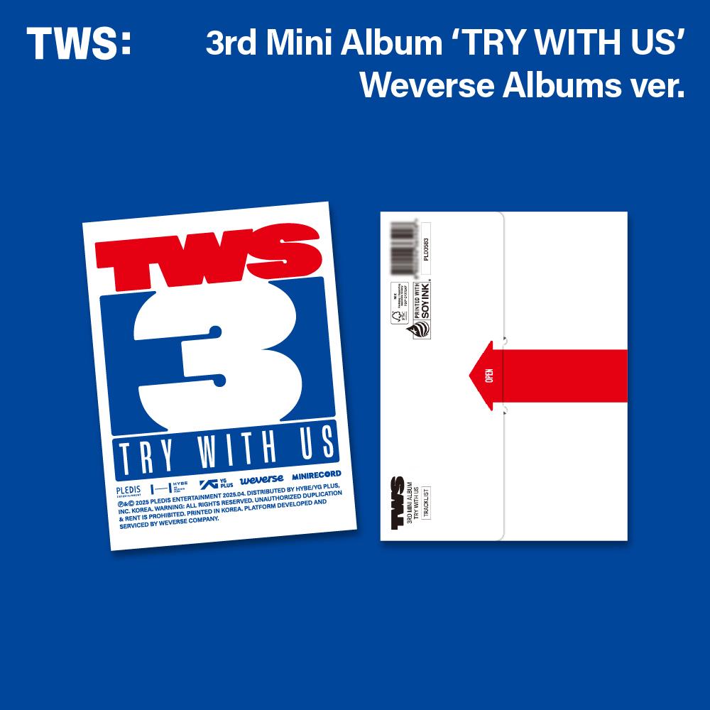 TWS 3rd Mini Album ‘TRY WITH US’ (Weverse Albums ver.)