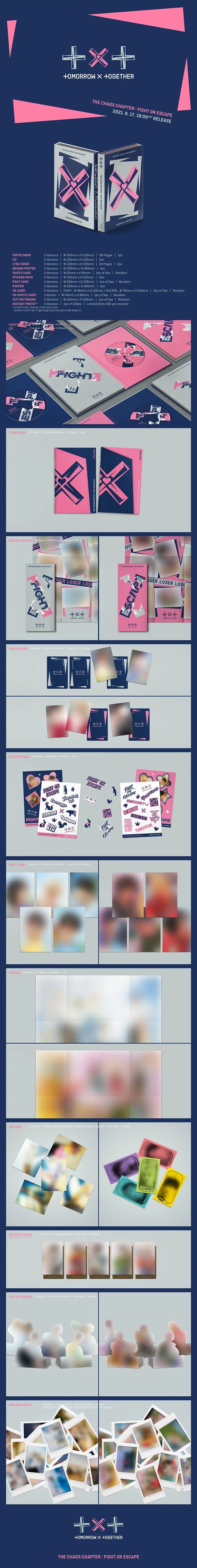 TXT THE CHAOS CHAPTER FIGHT/ESCAPE VER