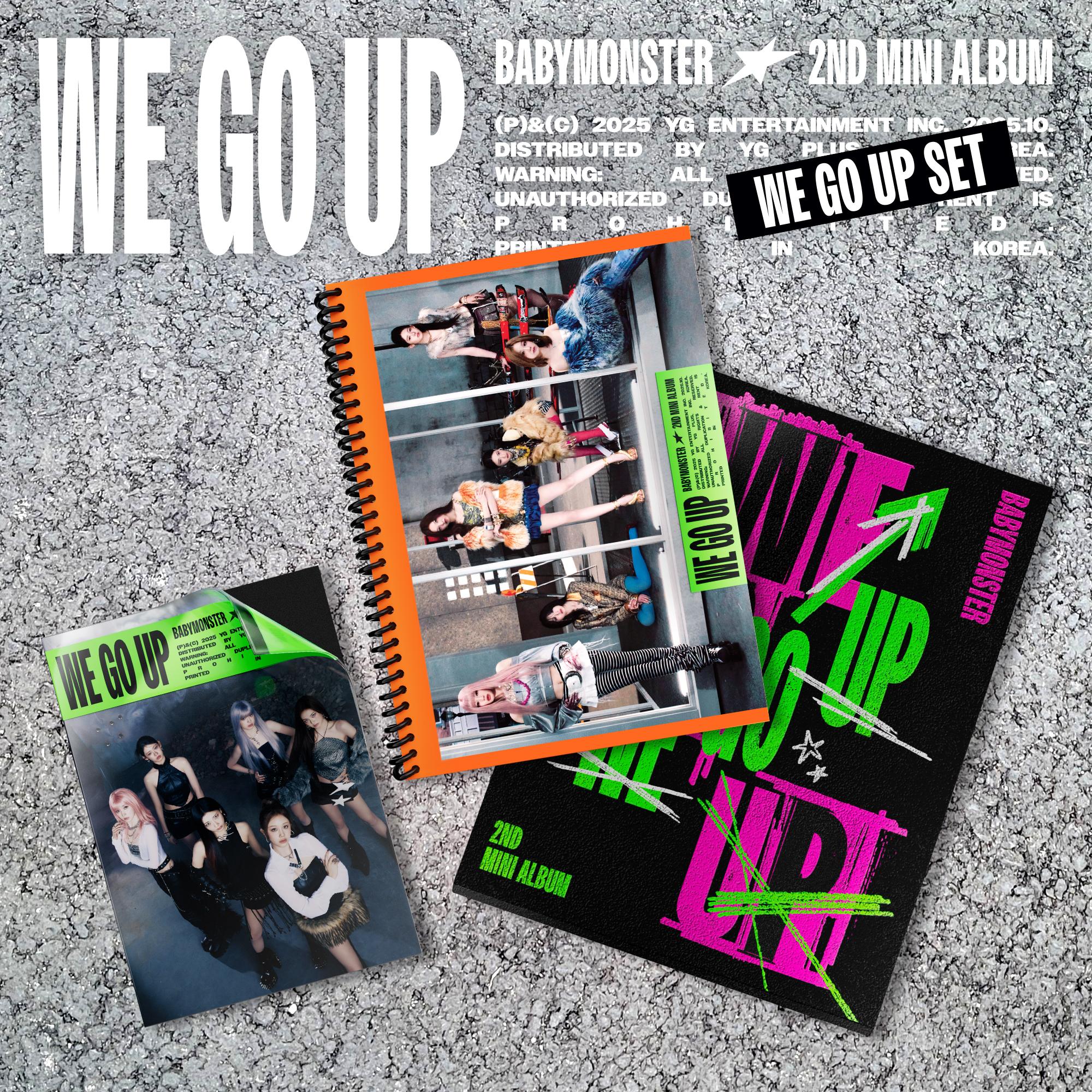 [PRE-ORDER] BABYMONSTER 2nd MINI ALBUM [WE GO UP]