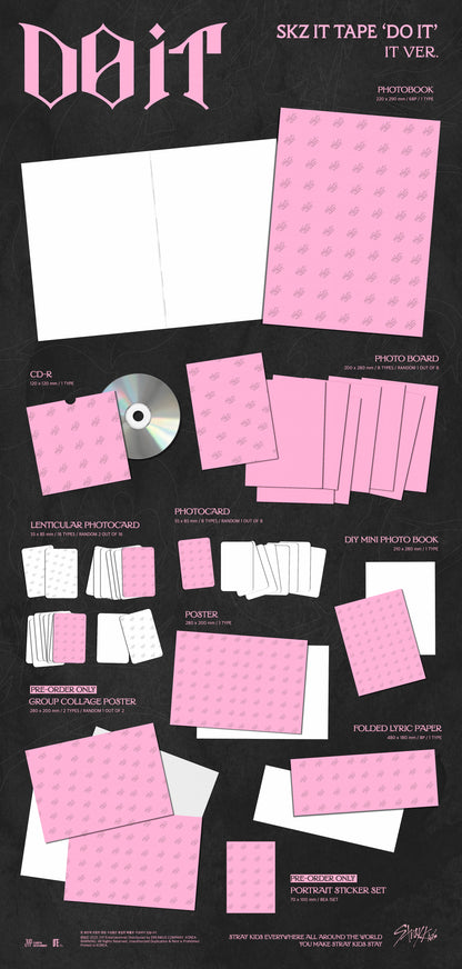 [PRE-ORDER] Stray Kids SKZ IT TAPE [DO IT] (IT VER.)