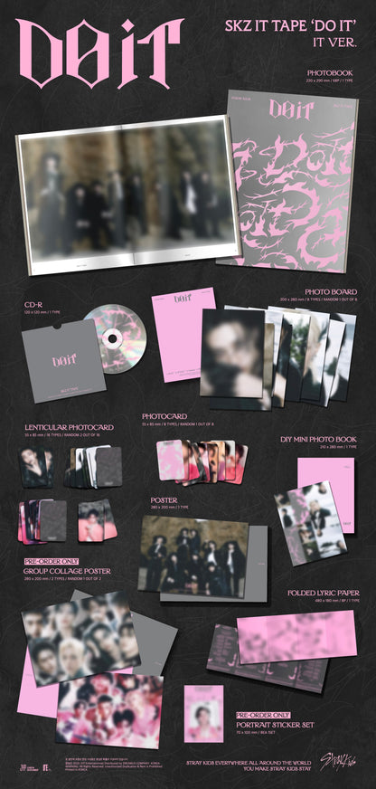 [PRE-ORDER] Stray Kids SKZ IT TAPE [DO IT] (IT VER.)