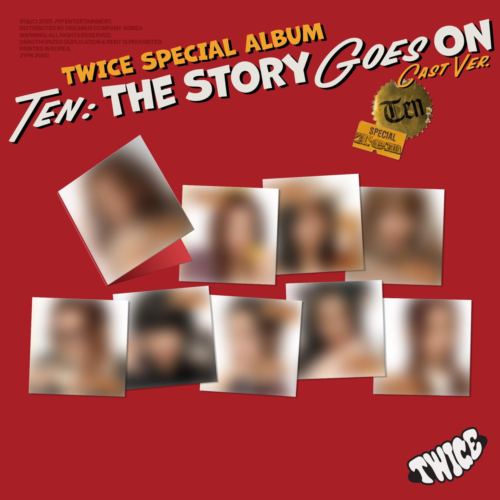 [PRE-ORDER] TWICE [TEN: The Story Goes On] (Cast Ver.)