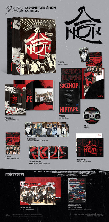 Stray Kids - [HOP] (SKZHOP ver.) (red)