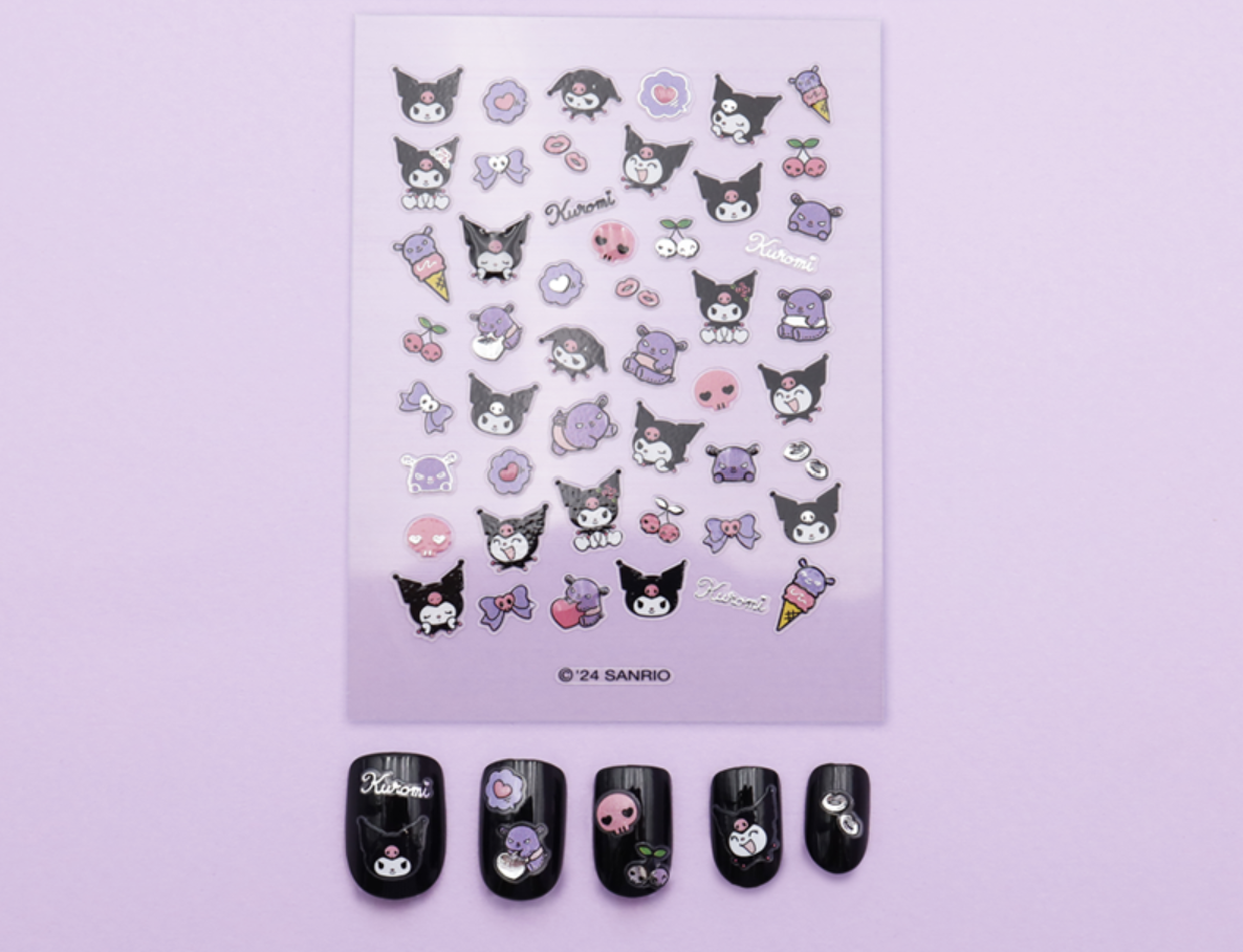 Kuromi Nail Stickers