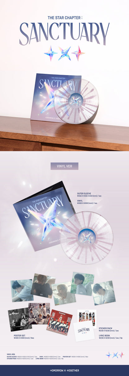 TXT - [THE STAR CHAPTER : SANCTUARY] Album VINYL Version