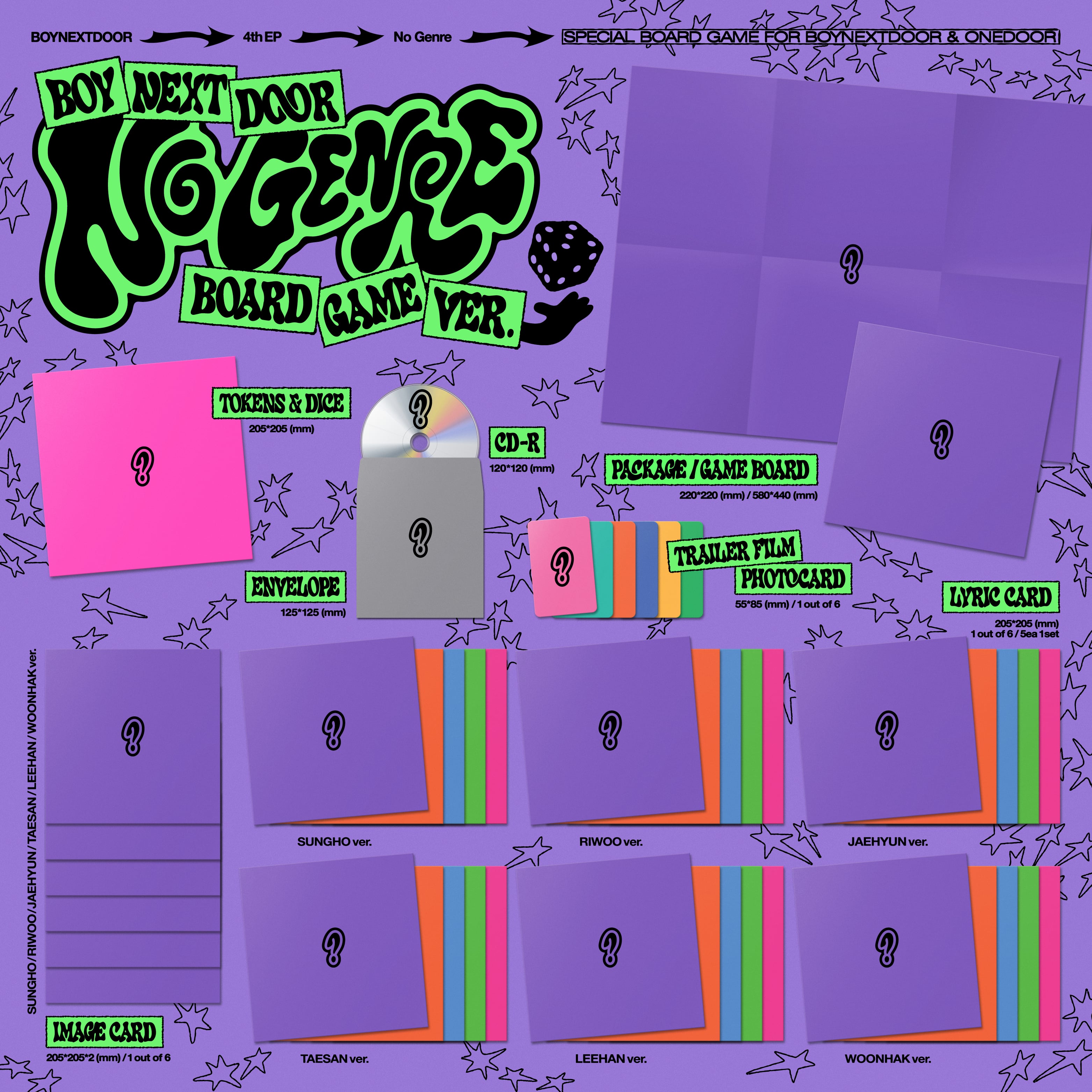BOYNEXTDOOR 4th EP [No Genre] (Board Game ver.)