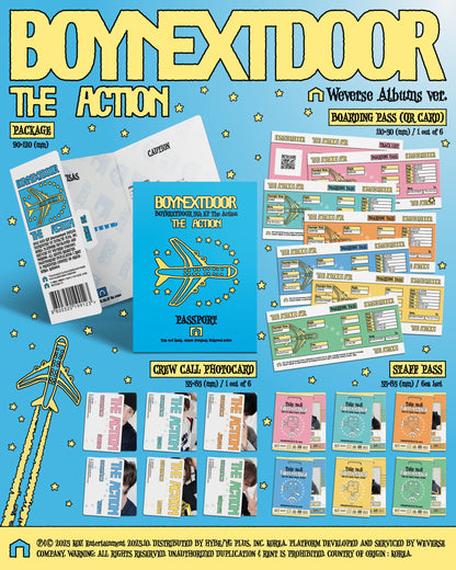 BOYNEXTDOOR 5th EP [The Action] (Weverse Albums ver.)