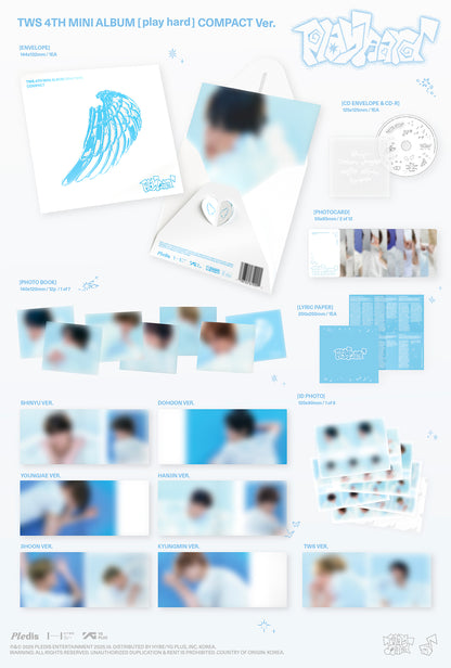 TWS 4th Mini Album ‘play hard’ (COMPACT Ver.)