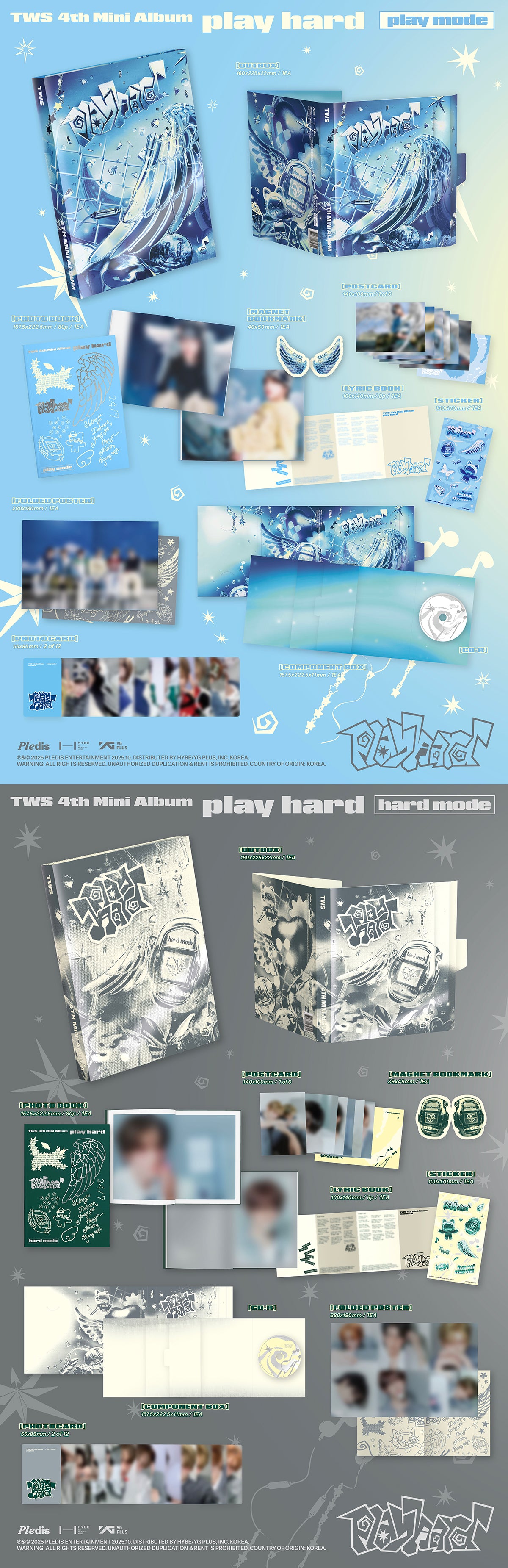 TWS 4th Mini Album ‘play hard’