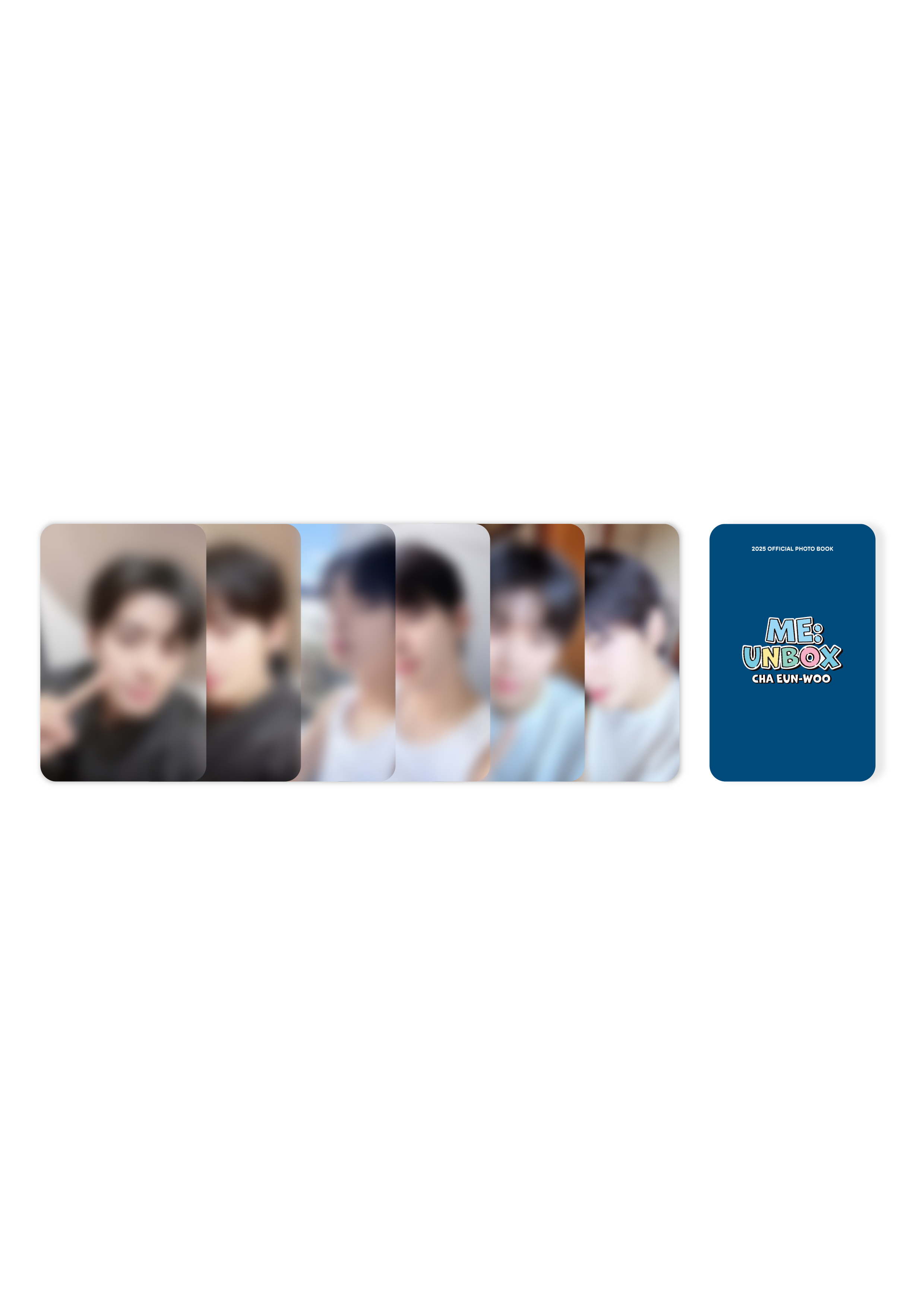 2025 Official Photo Book with VERDY | CHA EUN-WOO ME:UNBOX