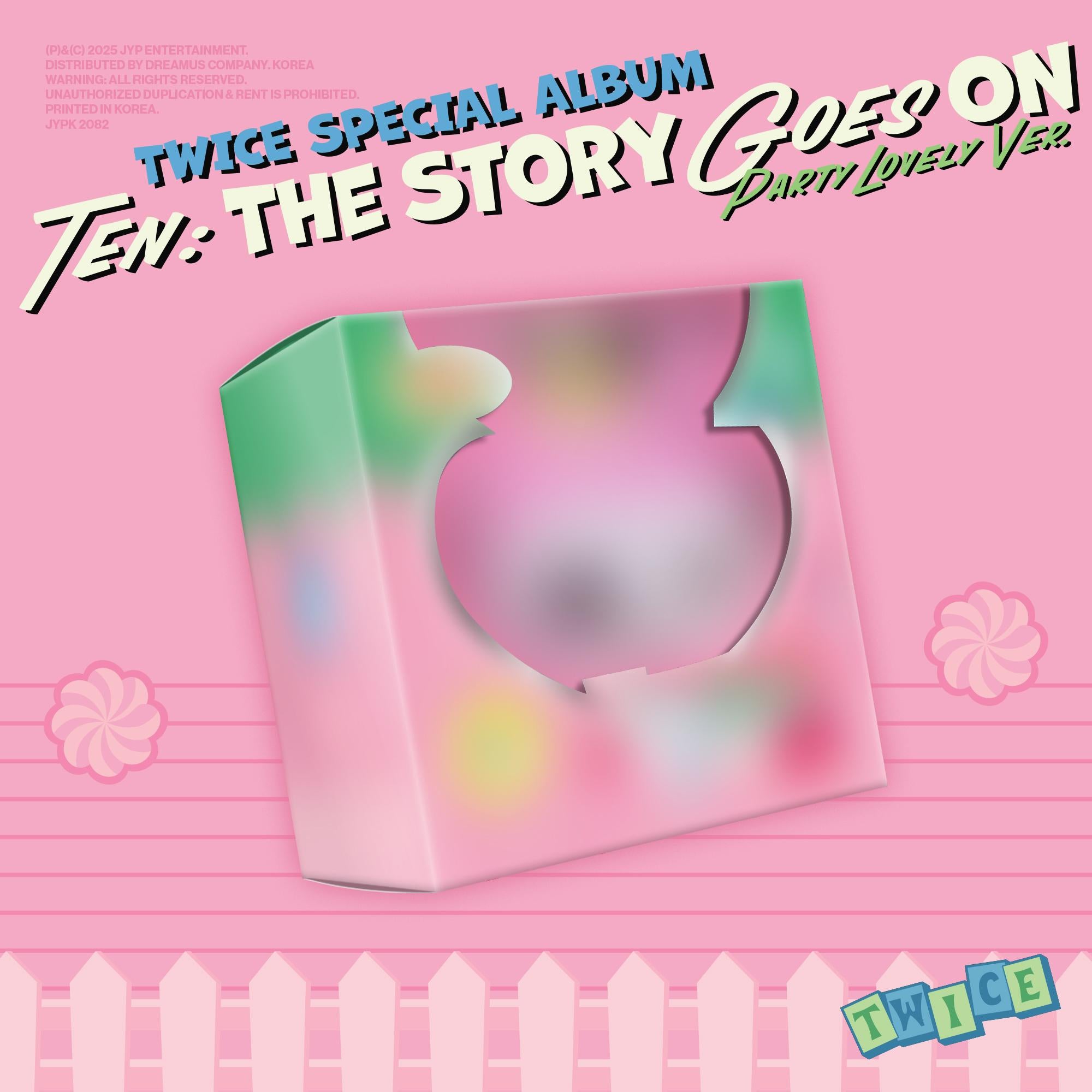 [PRE-ORDER] TWICE [TEN: The Story Goes On] (Party lovely ver.)