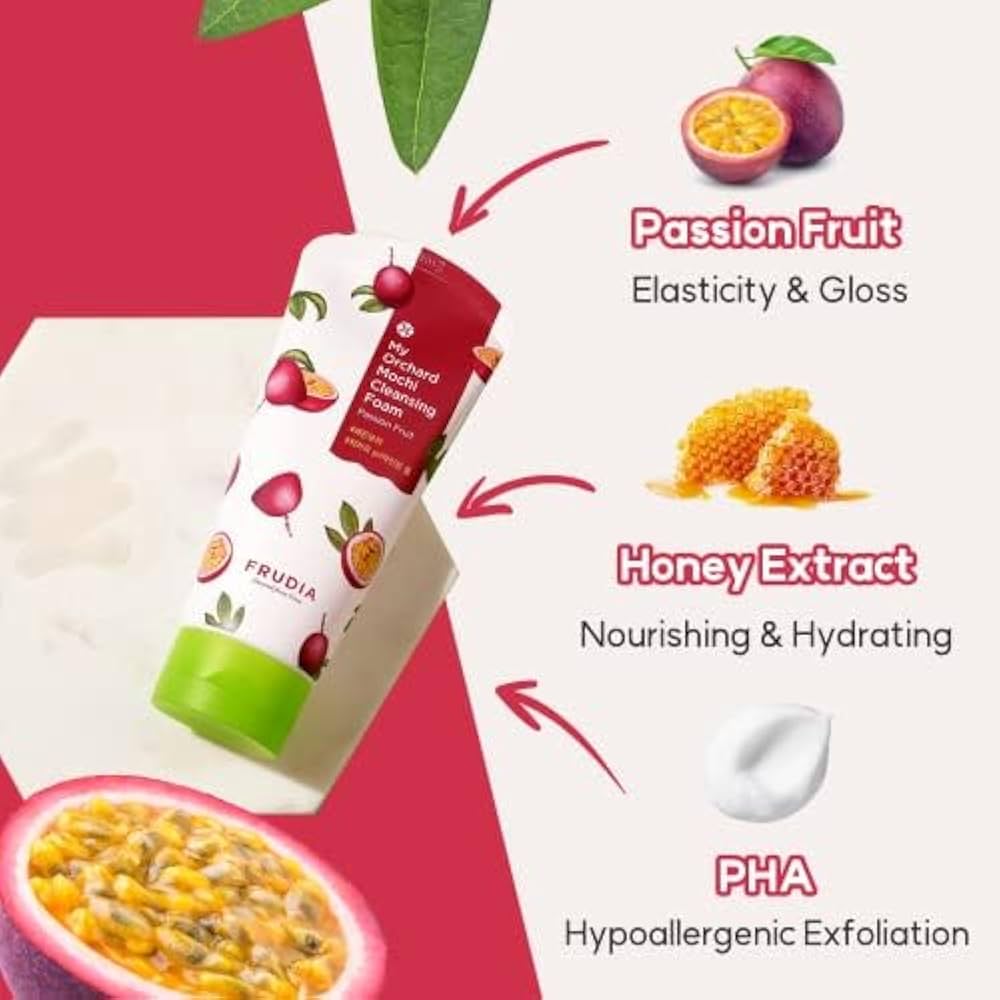 Frudia My Orchard Passion Fruit Cleansing Foam 120g (Low Ph Cleanser)