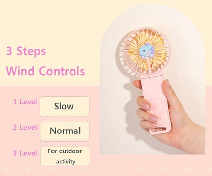 BT21 minini Dual Blade Handy fan