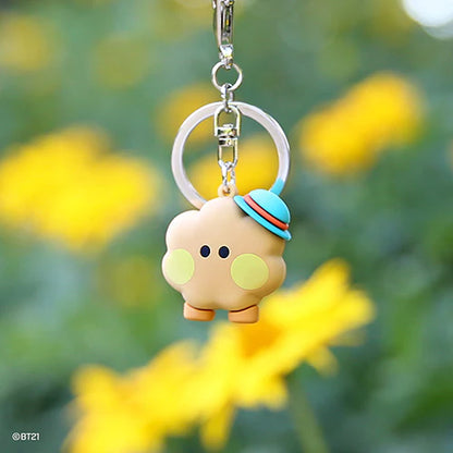 BT21 PICNIC FIGURE KEYRING