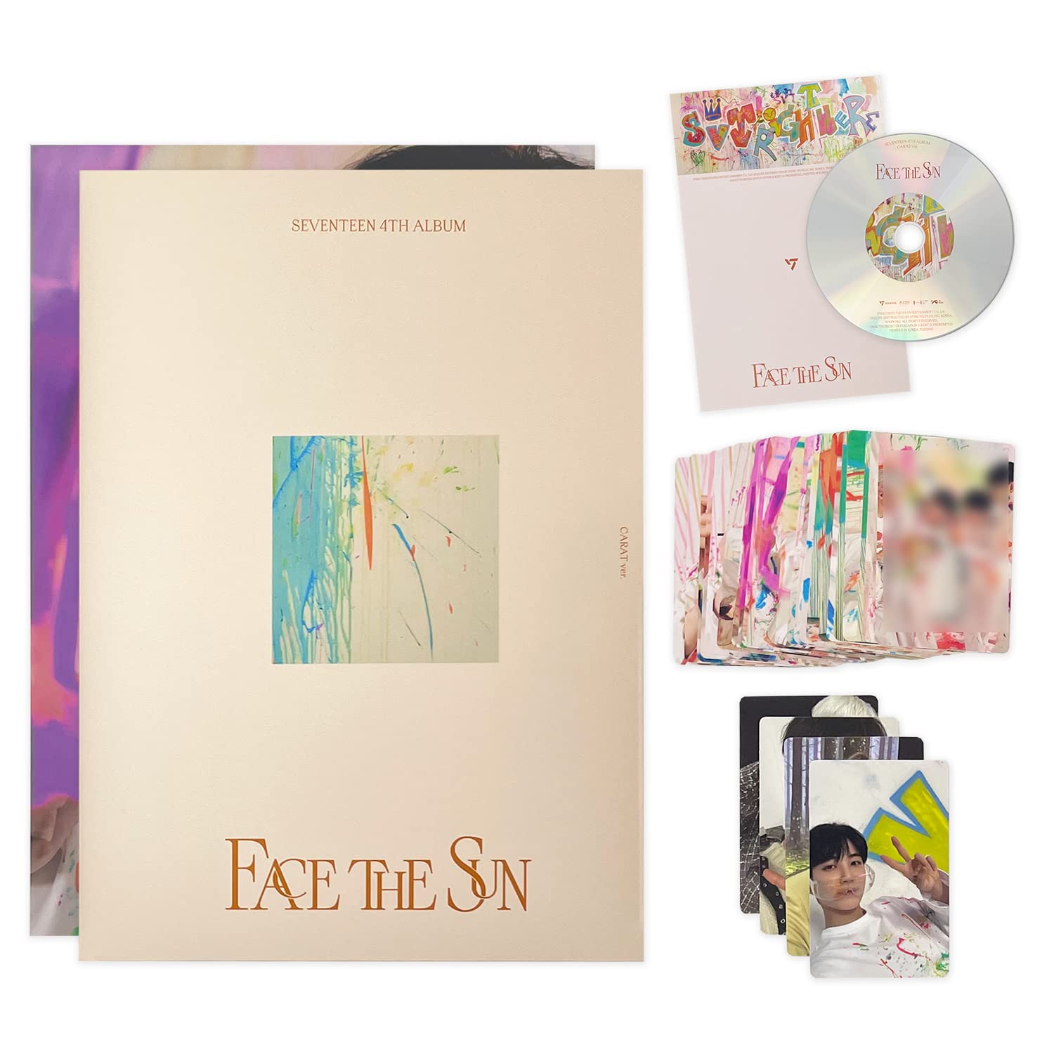 SEVENTEEN -4th Album [Face the Sun] (Carat ver.) RANDOM